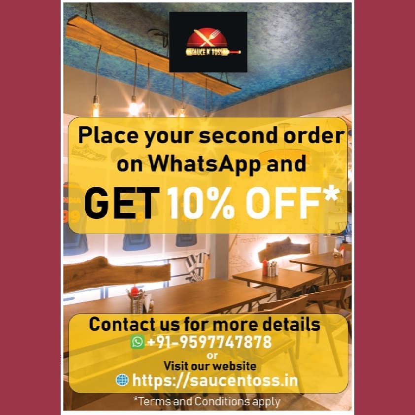 SAUCE N' TOSS Cricket Themed Italian Restaurant in Pondicherry Firewood Pizza in Pondichery